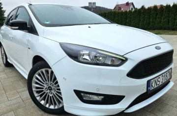 Ford Focus III Sedan Facelifting 1.5 EcoBoost 150KM 2017 Ford Focus 1.5 Benzyna 150 KM, ST-LINE, Niski przebieg,Polecam 1.5 Benzyna, zdjęcie 15