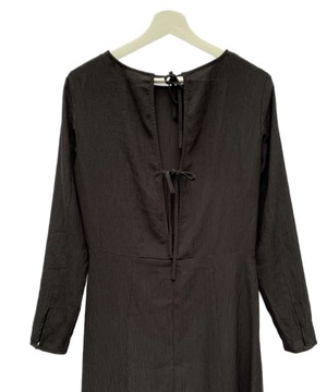 Sukienka H&M XS 34 Czarna Long Elegancka