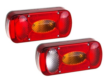 LAMPY ŚWIATŁA TYLNE ZESPOLONE DO PRZYCZEP KOMPLET