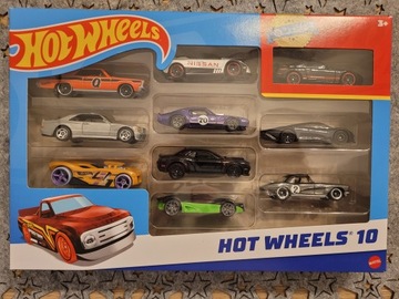 HOT WHEELS 10 pak ZESTAW AUTEK 1:64