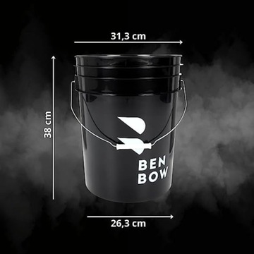 Ведро для детейлинга BLACK SET