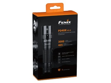 Fenix ​​PD40R V2.0 USB фонарик 3000 лм Luminus SST70