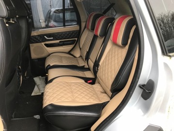 Fotele kanapa boczki Range Rover Sport L320 2005-2009 KAHN