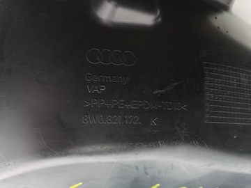 AUDI A4 B9 PODBĚH PRAVÉ PŘEDNÍ 8W0821172K 8W0853888A