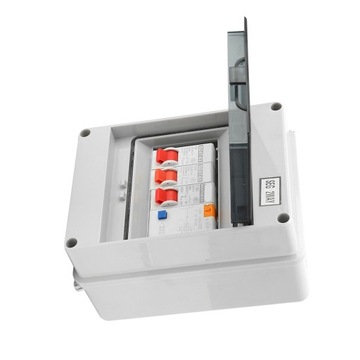 2-сторонний приемный блок для караванов, 40 А, 30 мА, УЗО 2MCB, 6a16A