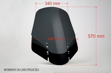 Туристическое лобовое стекло Suzuki DL V-Strom 1000 2004-2014 гг.