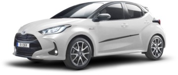 Boční lišty dveří Toyota Yaris IV, 2020- , 5d.