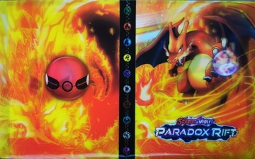 Альбом для карточек покемонов, 240 карточек + ОРИГИНАЛЬНАЯ КАРТОЧКА ПОКЕМОНА