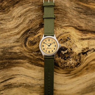 Zegarek Męski Timex TW2V65800 zielony pasek