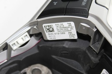 VW GOLF VIII 5H0 МУЛЬТИКОЖАНЫЙ РУЛЕВЫЙ КОЛЕСО DSG