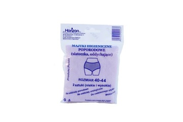Majtki jednorazowe poporodowe 40-44 2 sztuki