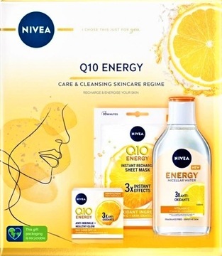 Zestaw kosmetyków damskich Nivea Q10 Energy