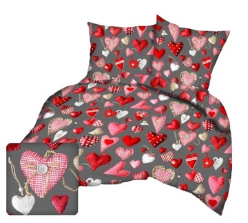 POŚCIEL FLANELOWA 200x220 GRUBA MIĘKKA BAWEŁNA100%