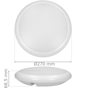 СВЕТОДИОДНАЯ ПАНЕЛЬНАЯ ПОТОЛОЧНАЯ ЛАМПА НАКЛАДНАЯ ЛАМПА IP65 12Вт