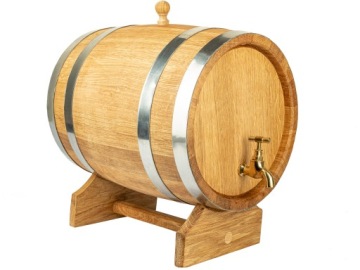 Дубовая бочка ANTAŁEK 15 л для виски самогона вина ликеров (с сертификатом PZH)