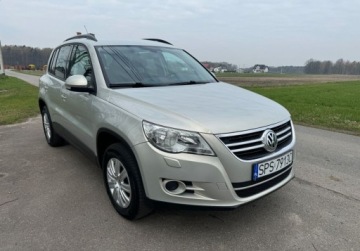 Volkswagen Tiguan I SUV 1.4 TSI BlueMotion 150KM 2011 Volkswagen Tiguan 100 oryginalny lakier, bezwypadkowy, zadbany, niski prze, zdjęcie 4