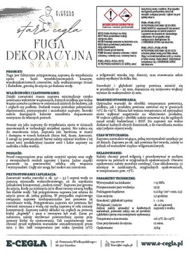 КРУПНОЗЕРНИСТАЯ ДЕКОРАТИВНАЯ ЗАТИРКА ДЛЯ СТАРОГО КИРПИЧА И КЛИНКЕРНОГО РАСТВОРА 1КГ