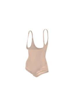 Утягивающее боди под грудь с сеткой 119 XL