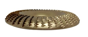 Tarcza do szlifowania drewna 3 sztuki 125mm Kormax płaska wypukła skośna