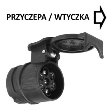 АДАПТЕР Адаптер для розетки прицепа 13/7 PIN