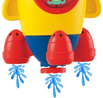 ИГРУШКА ДЛЯ ВАННЫ ИНТЕРАКТИВНЫЙ ФОНТАН ПЕРЕЛИВА РАКЕТА ВУПИ