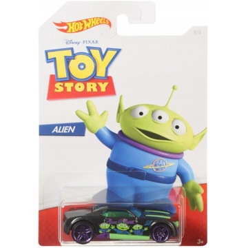 HOT WHEELS TOY STORY CHARACTER CARS ALIEN OBCY 5/6