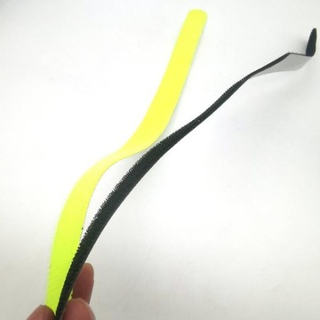 3 наклейки на голову теннисной ракетки. Желтая рамка ракетки.