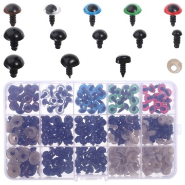 Безопасные кукольные глазки, сделанные своими руками, меньшего размера, простые в использовании.