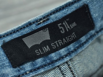 LEVIS 514 Męskie Spodnie Jeansowe Jeansy W30 L32