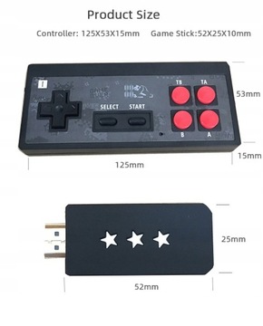 Беспроводная ИГРОВАЯ КОНСОЛЬ 4K 621 GAMES HDMI РЕТРО