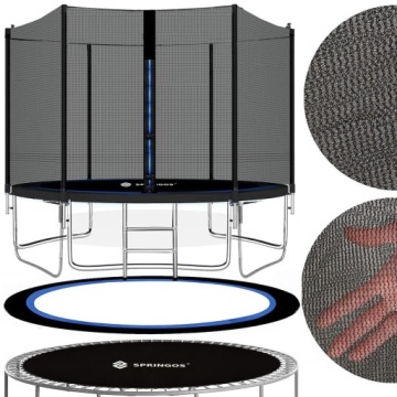 УЛИЧНЫЙ ДЕТСКИЙ батут С СЕТКОЙ ДЛЯ САДА 6 ФУТОВ ПРЕМИУМ