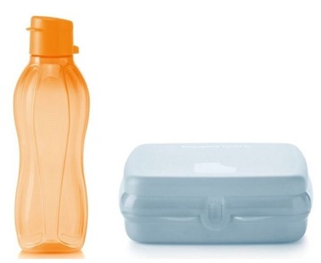 Tupperware ECO+ ŚNIADANIÓWKA + BUTELKA 0,5L oryg.