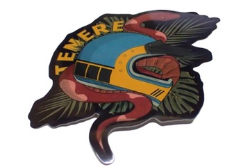 YAMAHA SUPER TENERE NAKLEJKA STICKER 6,1 x 7,5 cm