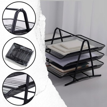 НАБОР МЕТАЛЛИЧЕСКИХ НАСТОЛЬНЫХ ИНСТРУМЕНТОВ, 3 ЯЩИКА, ЧЕРНЫЙ