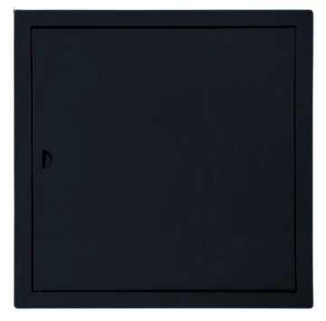 Drzwiczki rewizyjne 50 x 60 cm CZARNE mat metalowe NA ZATRZASK