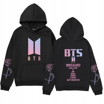 BLUZA DAMSKA Z KAPTUREM BTS DUŻO KOLORÓW