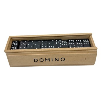 Double Nine Domino Set Tournament Family Games Portable Classic Board Game
