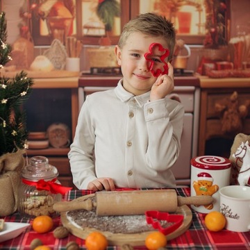 ТуШите | Простая рубашка для мальчика, хлопок Р.92/98