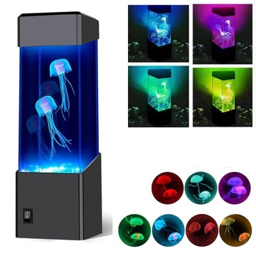 LAMPA LAWOWA Z MEDUZAMI, LAMPA LED DO DEKORACJA