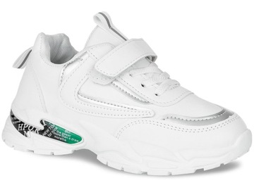 BUTY SPORTOWE NA RZEP LEKKIE DZIECIĘCE SNEAKERSY