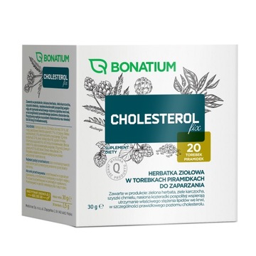 BONATIUM Cholesterol FIX Herbatka Ziołowa 20 torebek