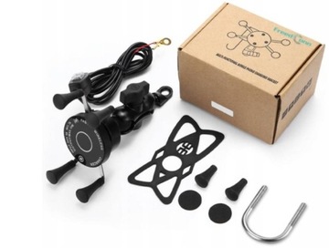 Держатель для телефона с индуктивным USB-зарядным устройством B6J