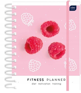 INTERDRUK Fit planner planer treningowy 15,9x21 cm