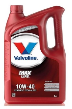 OLEJ VALVOLINE MAXLIFE 10W40 5L