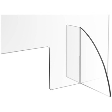 ОТДЕЛЕНИЕ КРЫШКИ ИЗ ПЛЕКСИ ДЛЯ СТОЛА 95x65 PLEXI