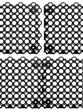 Парковочная решетка газонная 10 шт 50х50х4