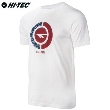 HI-TEC KOSZULKA MĘSKA RAKAN T-SHIRT BAWEŁNIANA XL