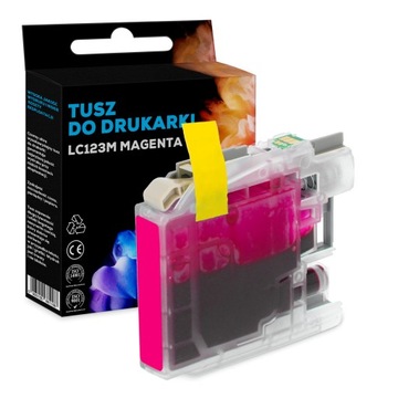 Tusz do Brother LC123 DCP-J132W DCPJ152W DCPJ552DW