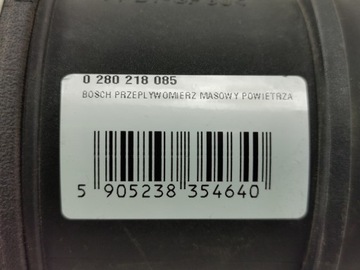 BOSCH 0 280 218 085 VÁHA VZDUCHU HMOTA VZDUCHU