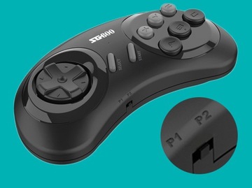 БЕСПРОВОДНАЯ ТВ-КОНСОЛЬ 2xPAD 5000 HDMI игры